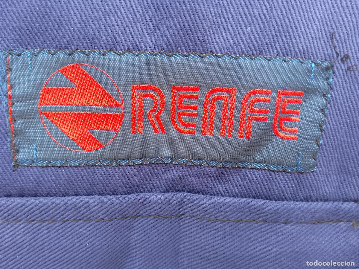 Vintage: Mono de trabajo antiguo de RENFE - Foto 6