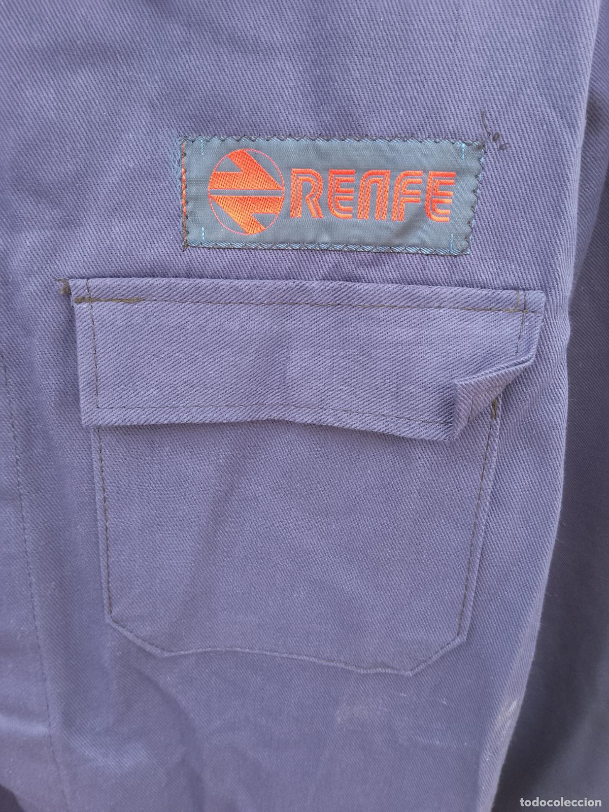 Vintage: Mono de trabajo antiguo de RENFE - Foto 8