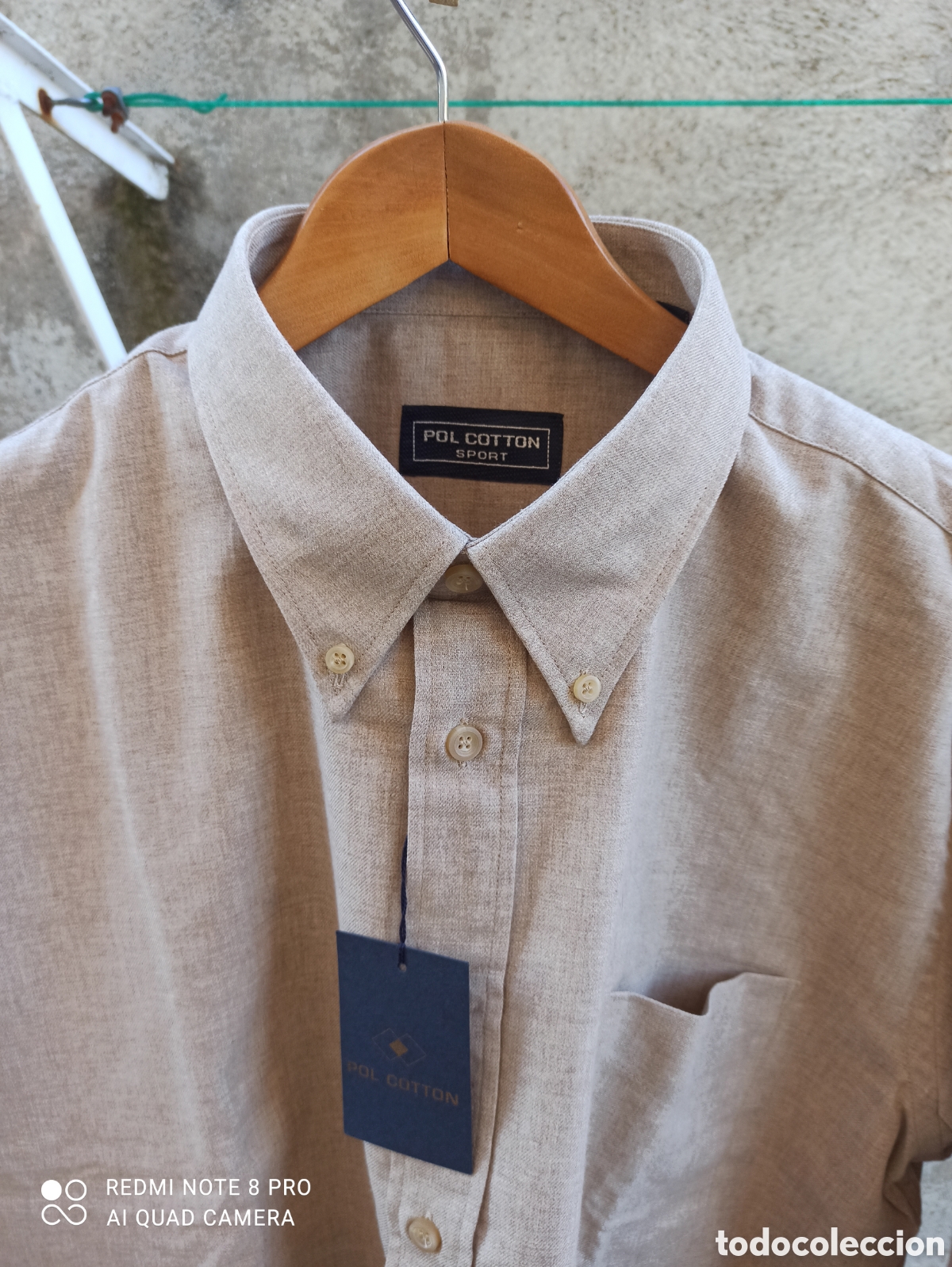 Vintage: Camisa Pol Cotton, sin estrenar - Foto 3