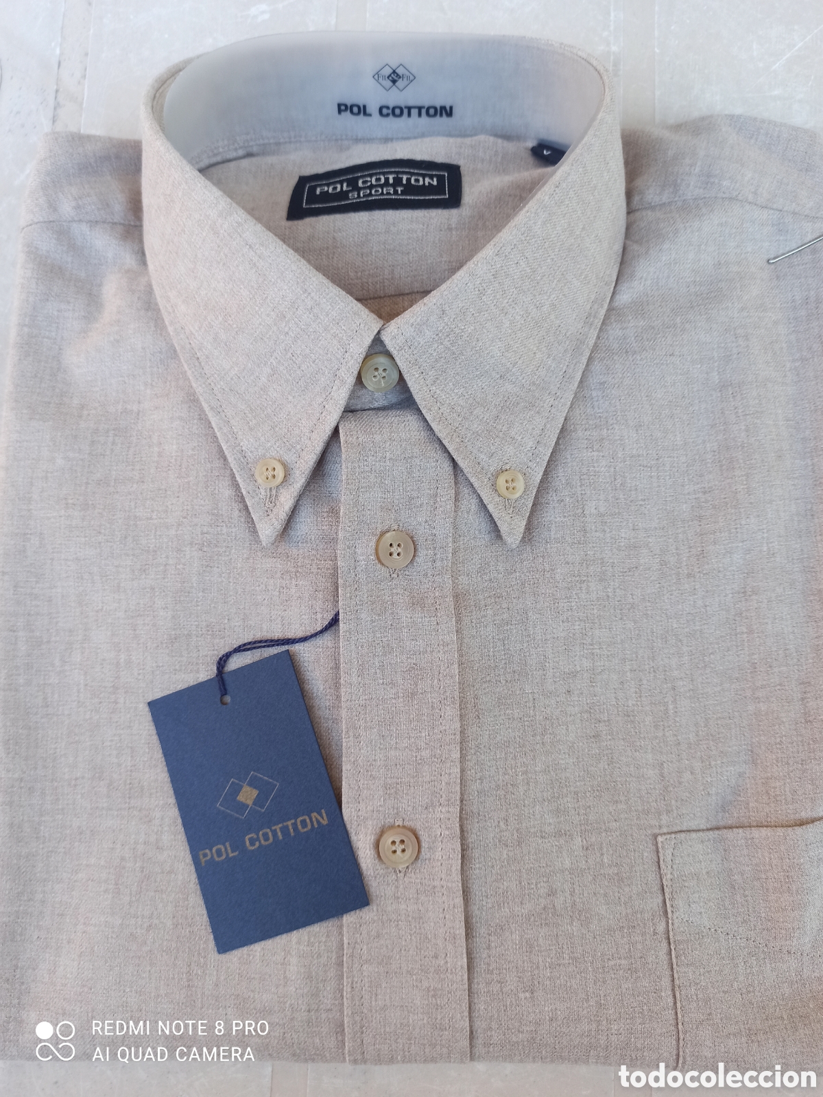 Vintage: Camisa Pol Cotton, sin estrenar - Foto 6