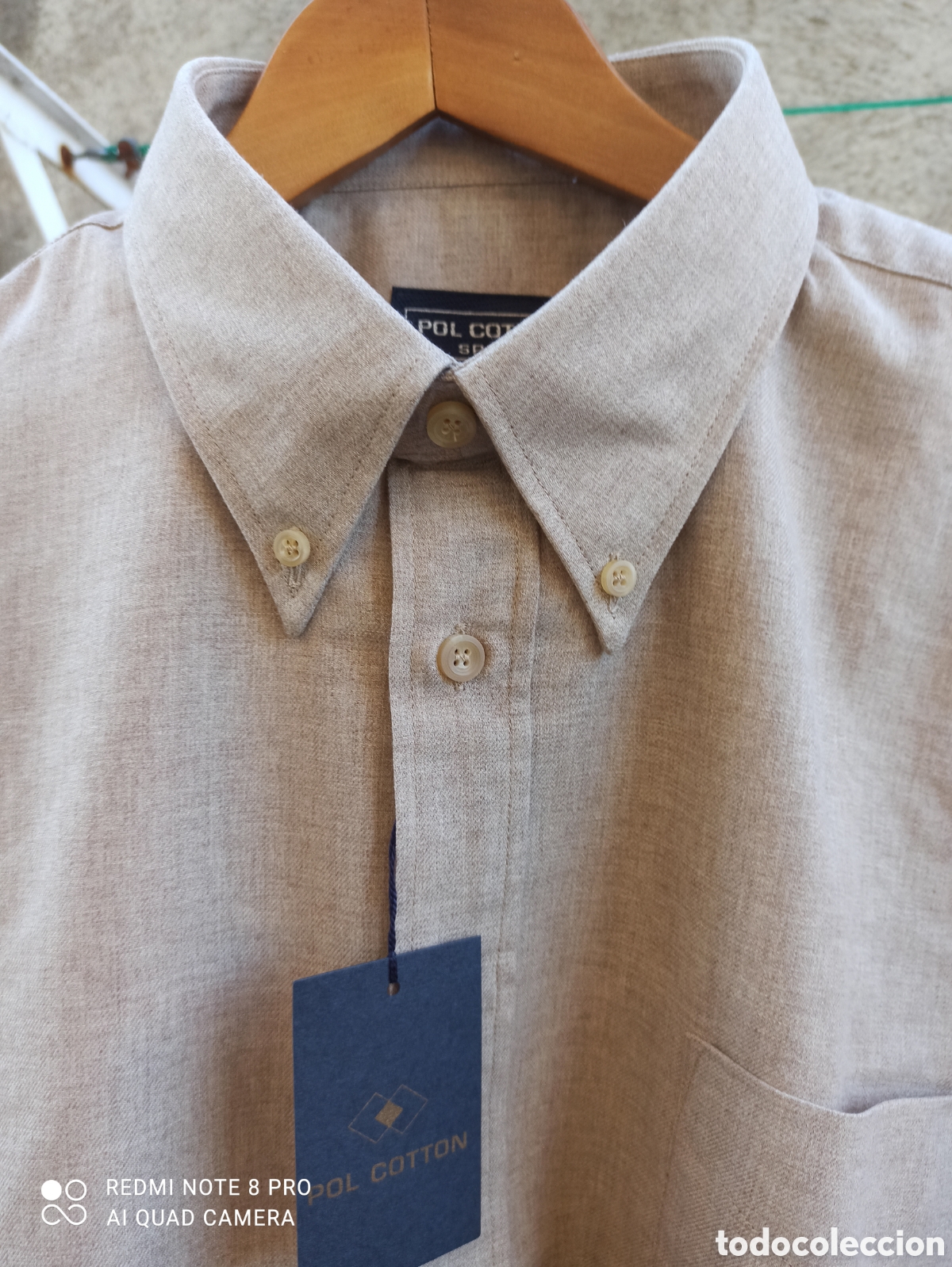 Vintage: Camisa Pol Cotton, sin estrenar - Foto 1