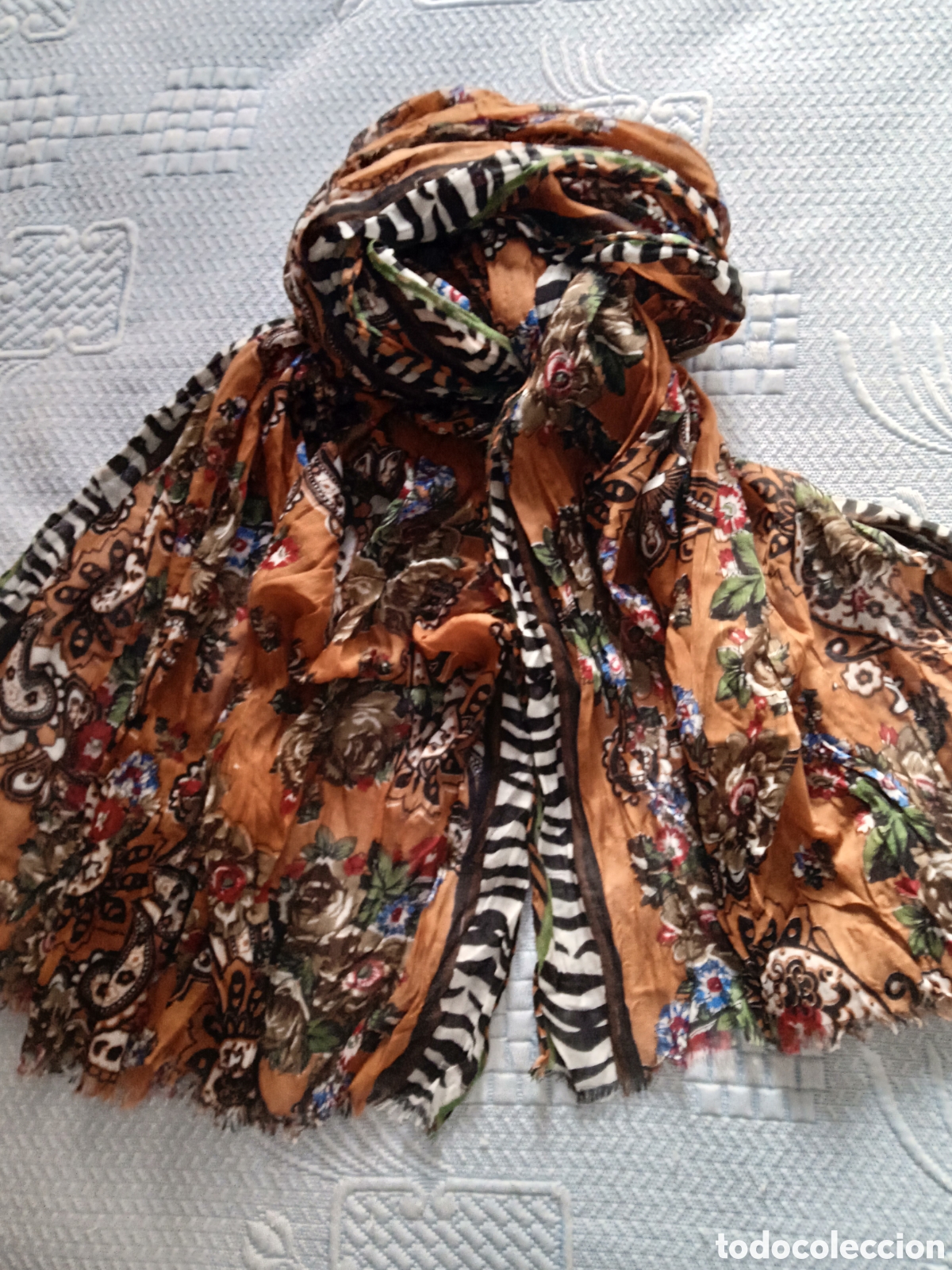 Vintage: FULAR largo. Marca Dayaday..Nuevo. - Foto 10