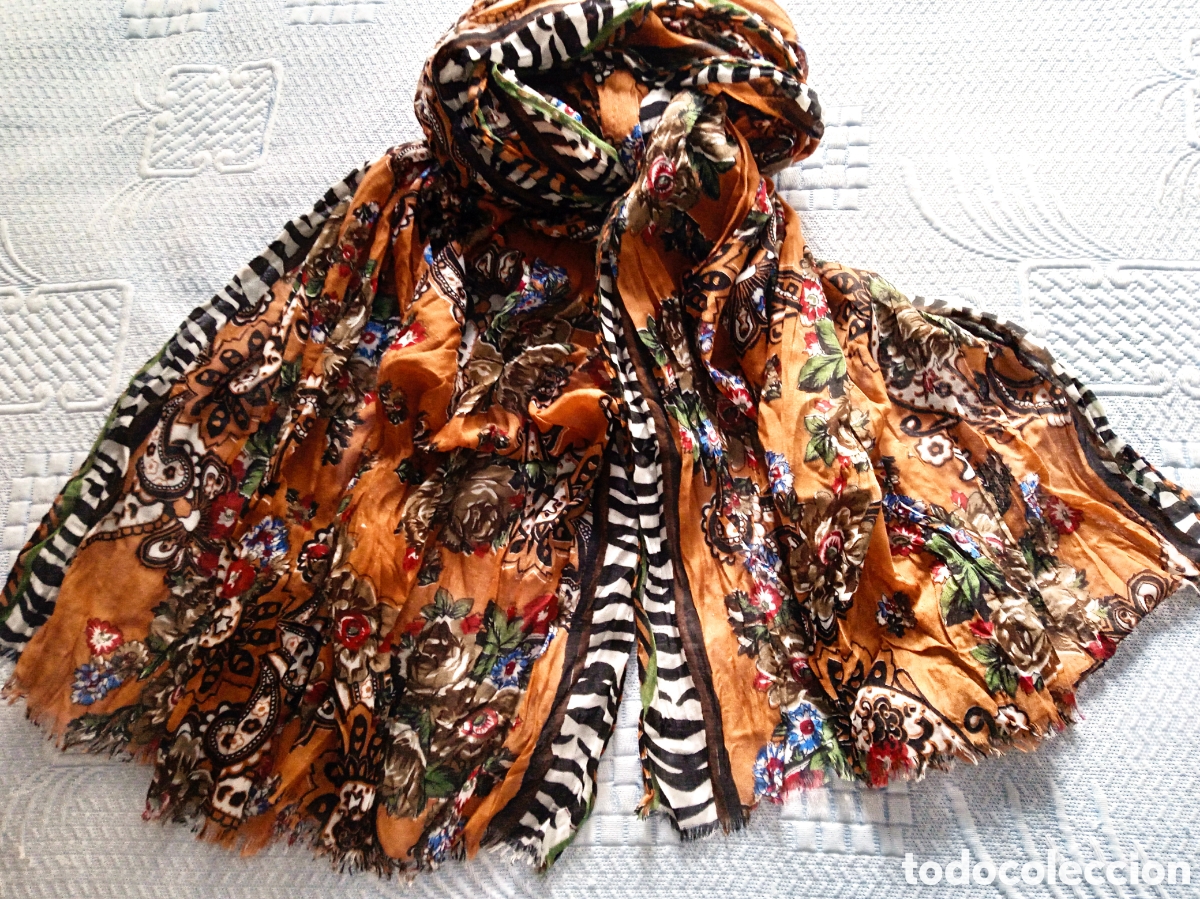 Vintage: FULAR largo. Marca Dayaday..Nuevo. - Foto 12