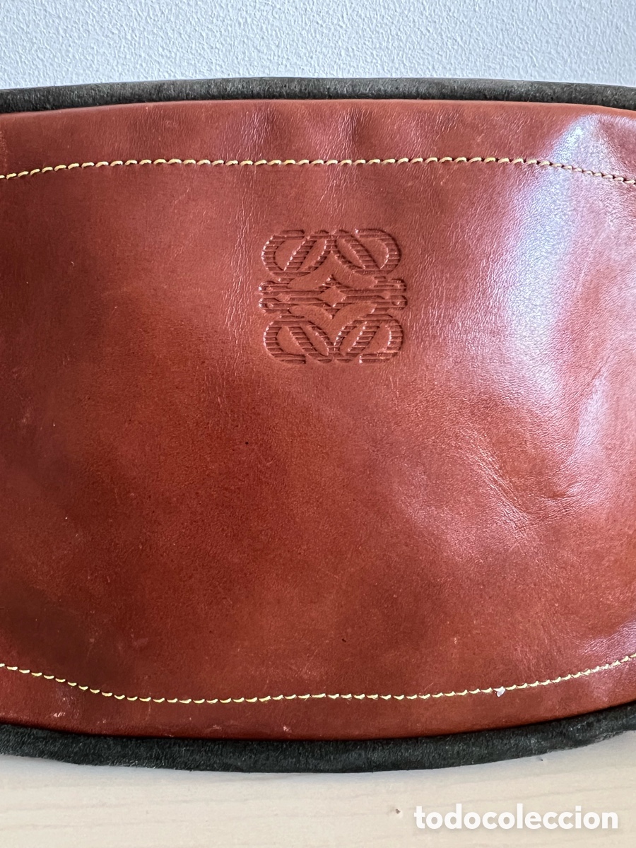 Vintage: Bolso marr&oacute;n de Loewe - Foto 2