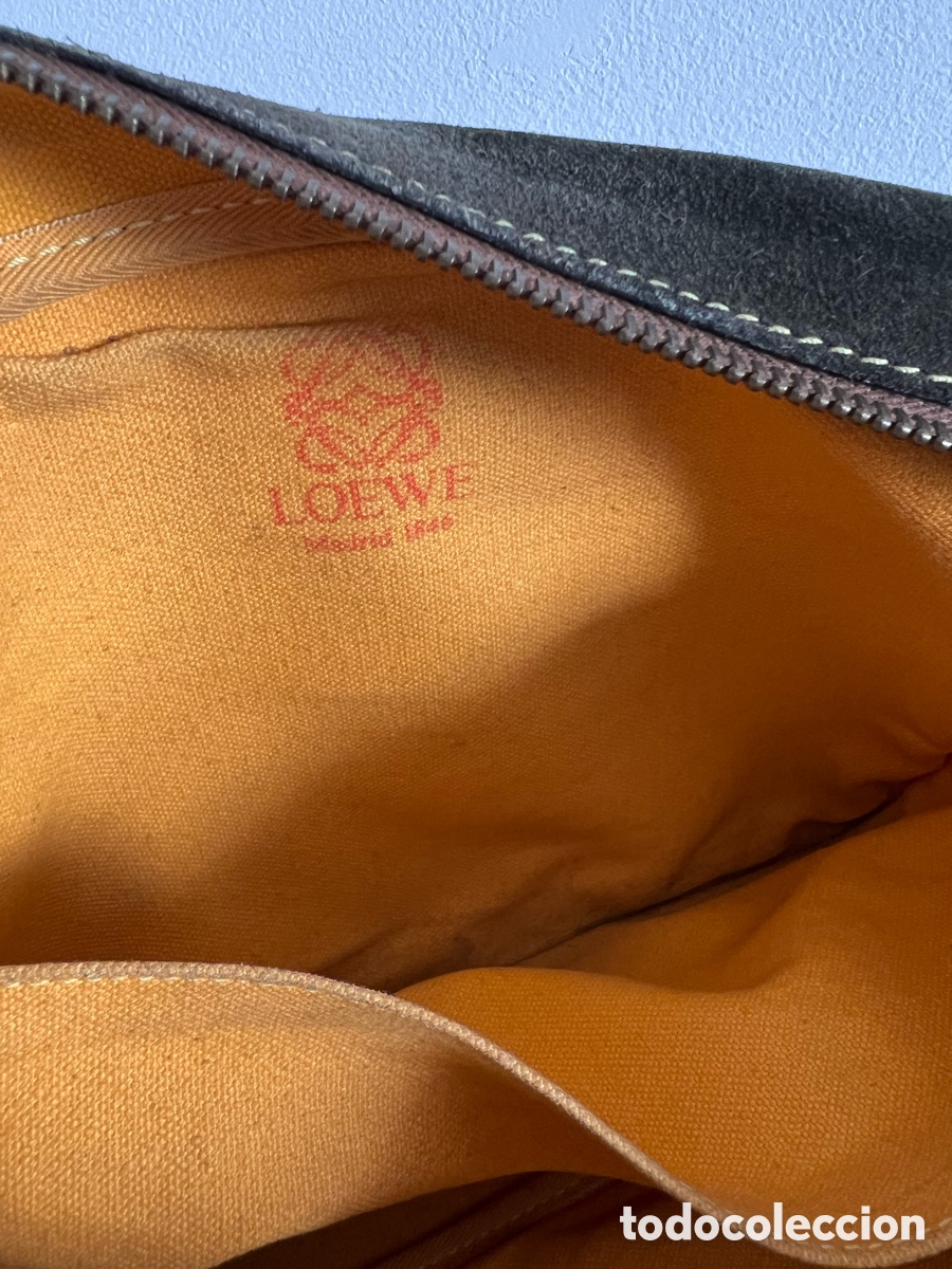 Vintage: Bolso marr&oacute;n de Loewe - Foto 9