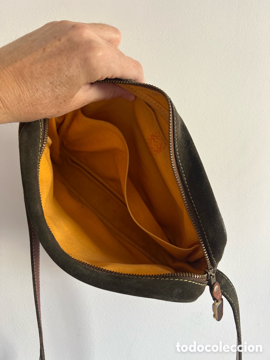 Vintage: Bolso marr&oacute;n de Loewe - Foto 10