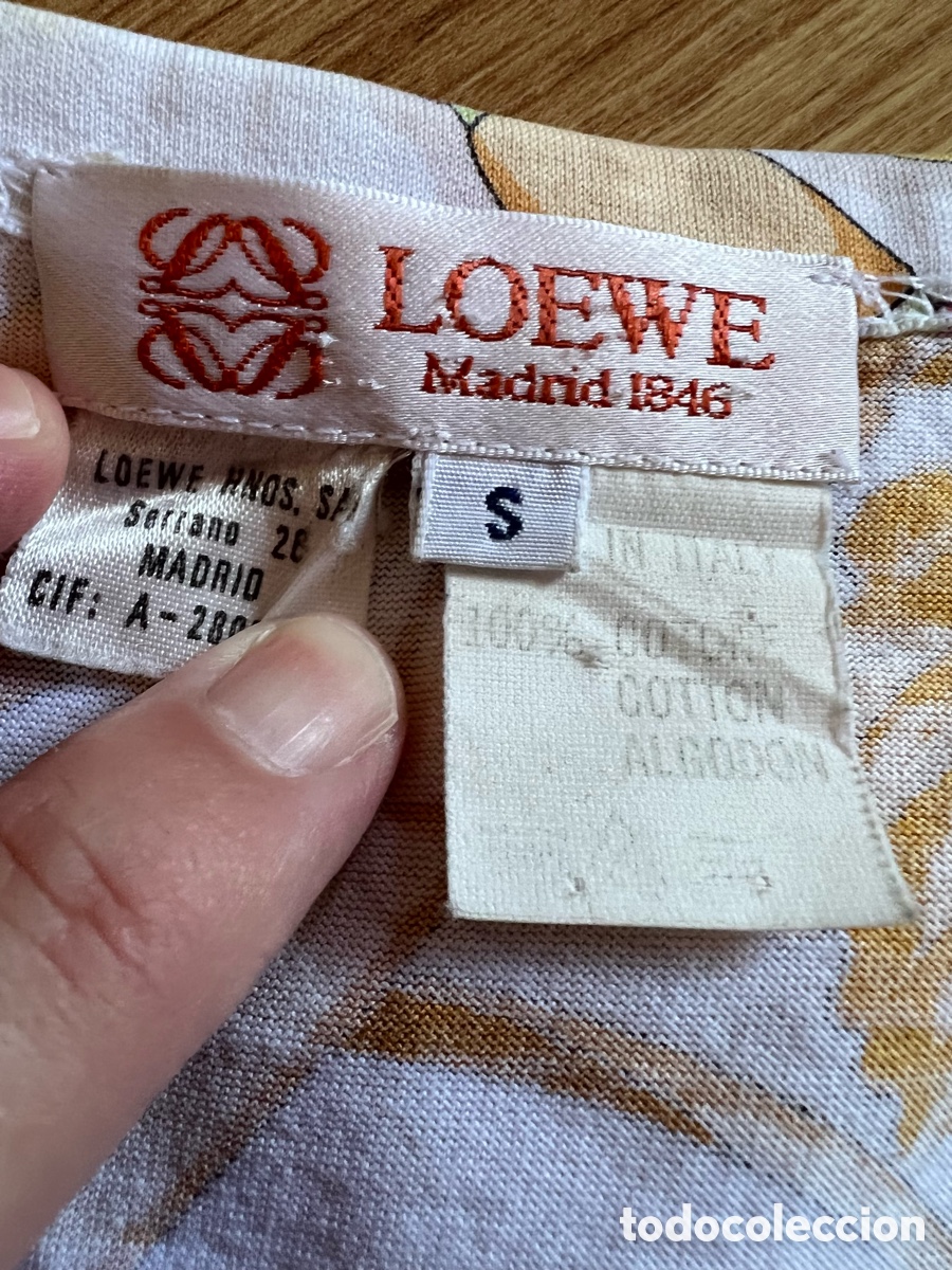Vintage: Camiseta vintage de Loewe - Foto 5