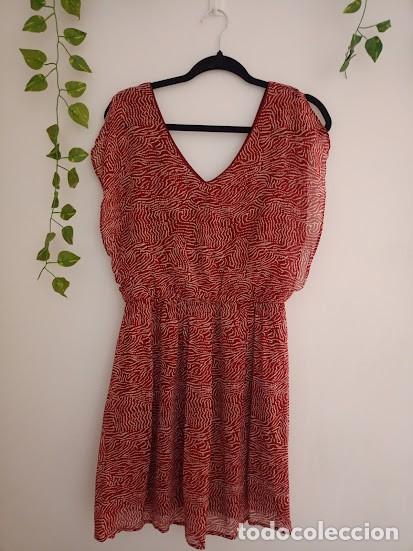 Vintage: VESTIDO AMICHI ROJO Y BLANCO - Foto 1
