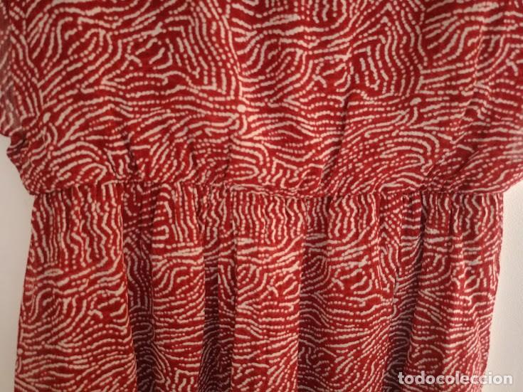 Vintage: VESTIDO AMICHI ROJO Y BLANCO - Foto 7