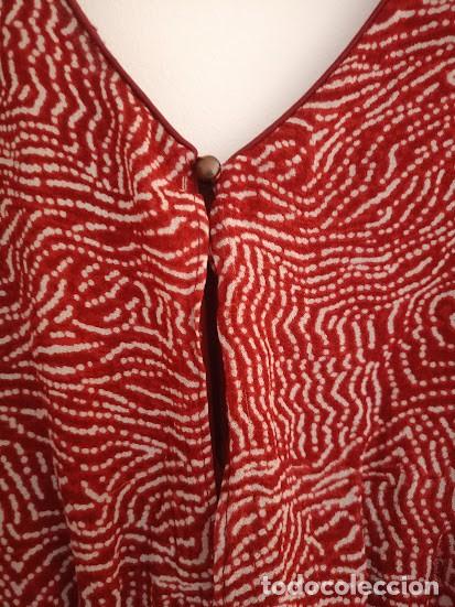 Vintage: VESTIDO AMICHI ROJO Y BLANCO - Foto 8