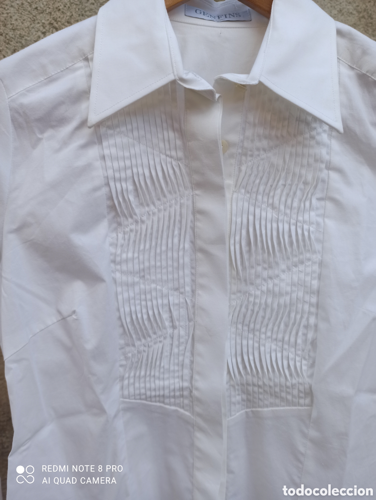 Vintage: Camisa Genfins. Sin estrenar - Foto 3