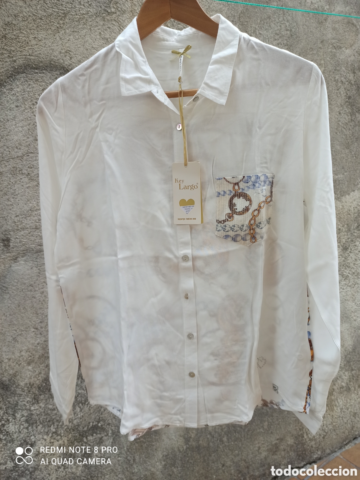 Vintage: Camisa / blusa Key Largo, sin estrenar - Foto 1