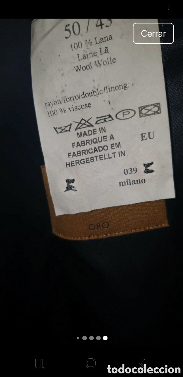 Vintage: TRAJE CABALLERO MILANO - Foto 7