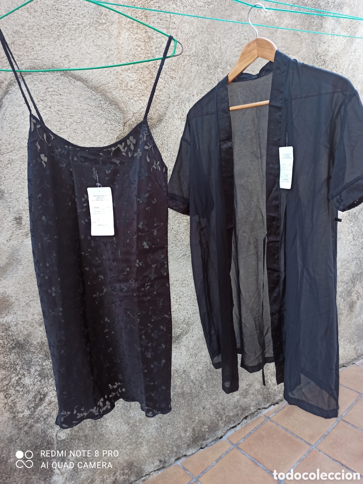 Vintage: Conjunto de lencer&iacute;a sin estrenar - Foto 1