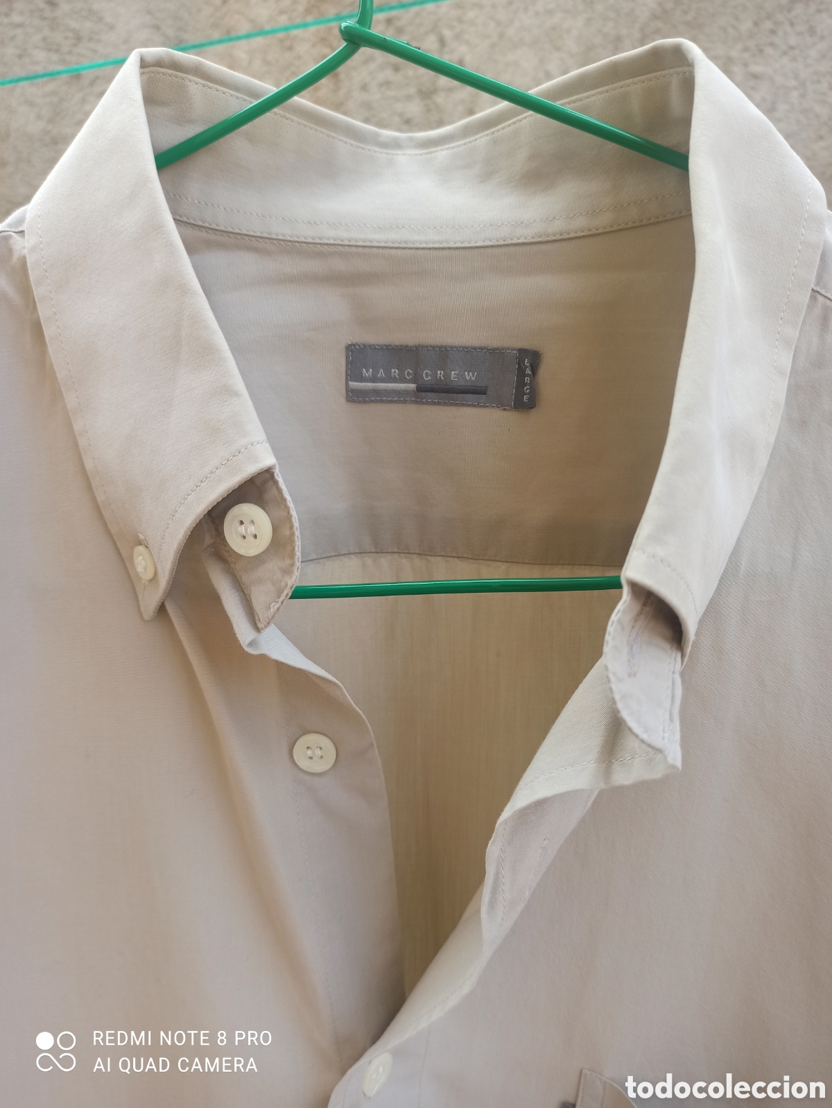 Vintage: Camisa Marc Crew. Impecable - Foto 3