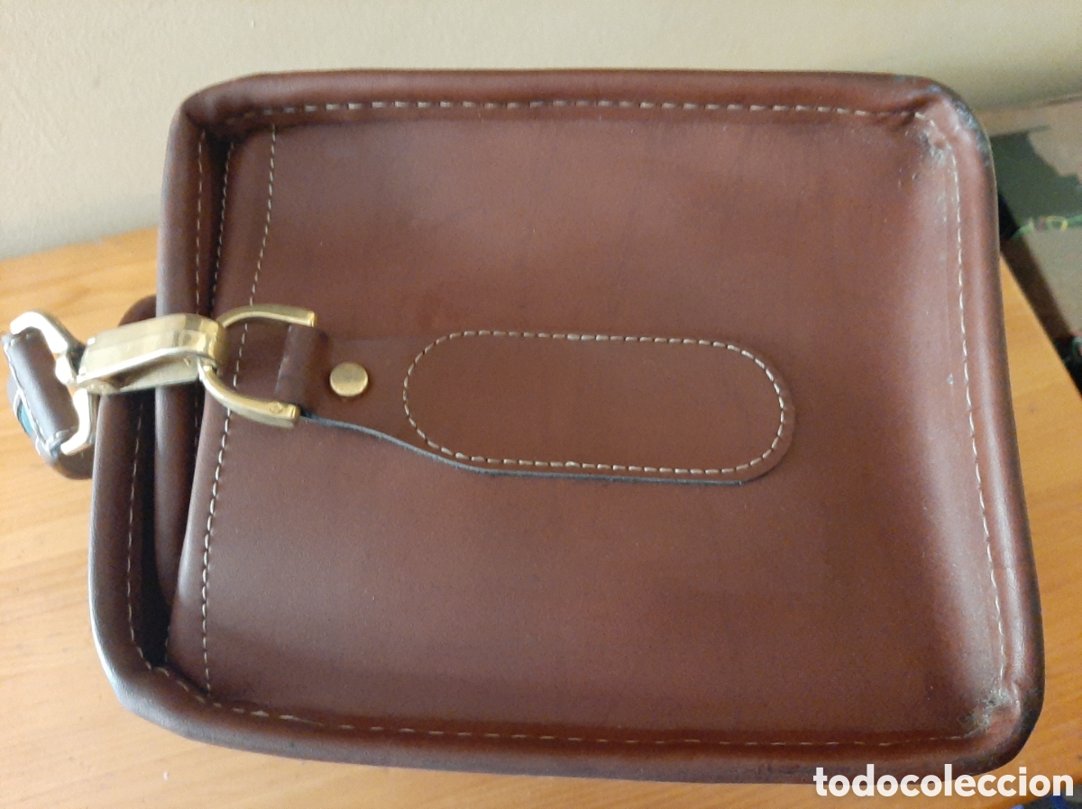Vintage: Maletin mano Piel Sansonite con llave - Foto 9