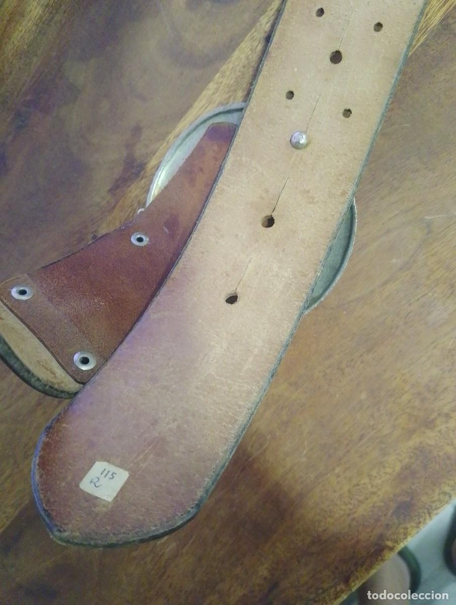 Vintage: Cintur&oacute;n hebilla Flor de Edelweiss - Foto 3