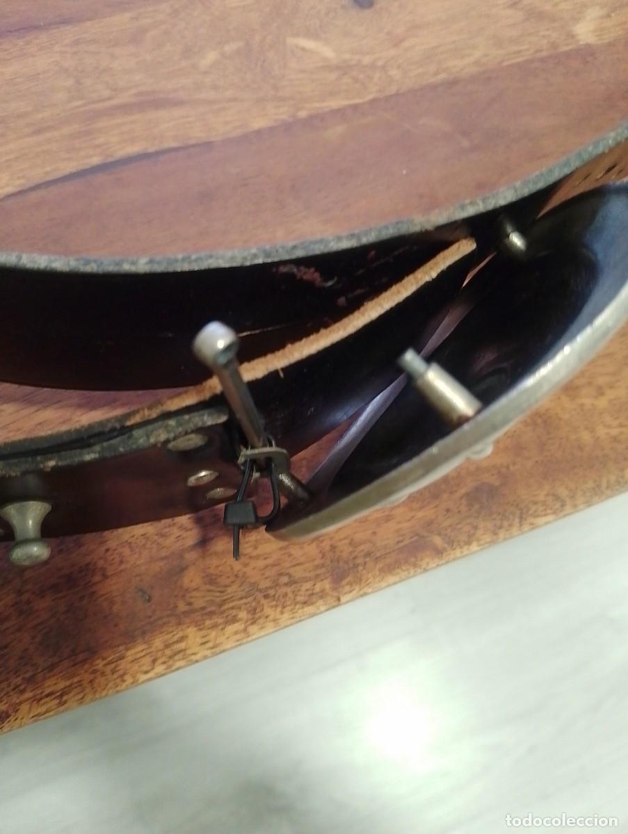 Vintage: Cintur&oacute;n hebilla Flor de Edelweiss - Foto 4