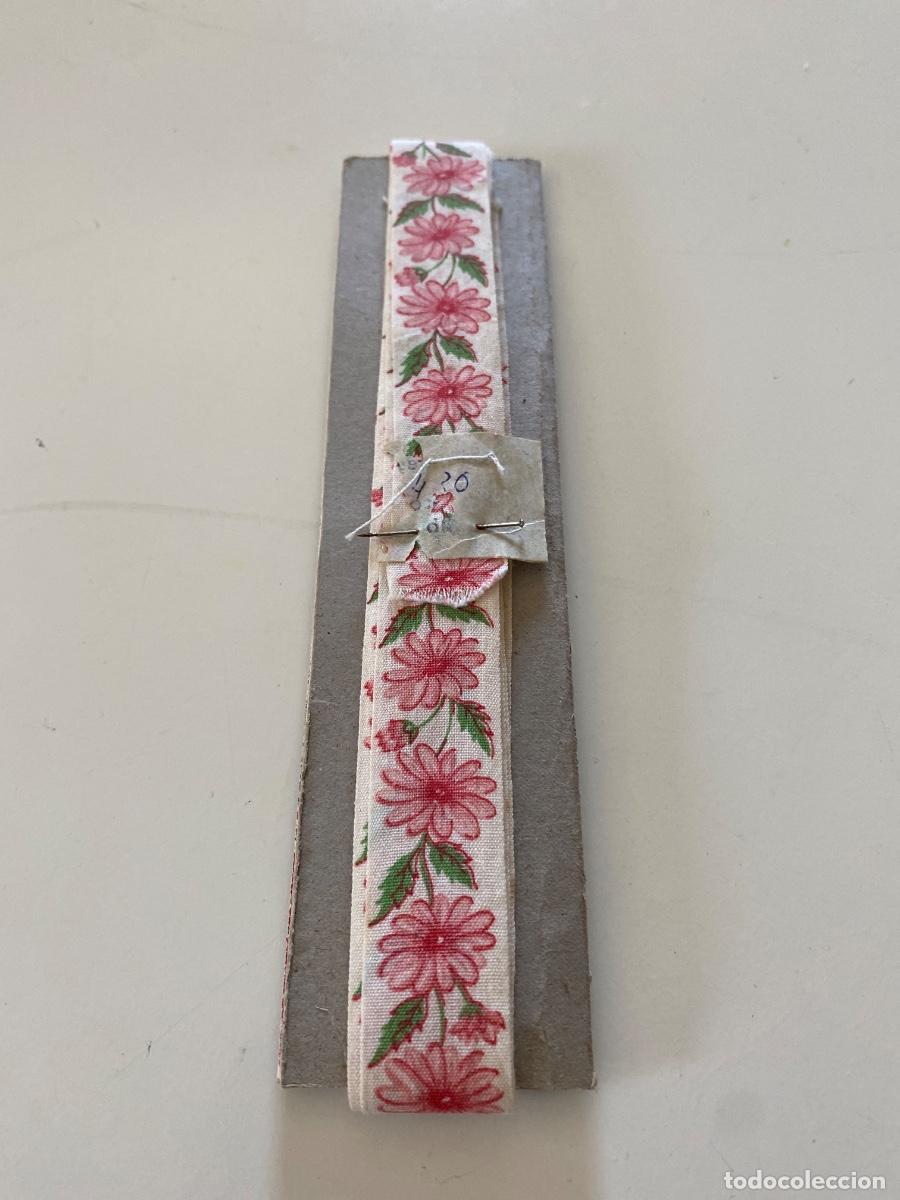 Vintage: Cinta de remate con cenefa de flores - Foto 2