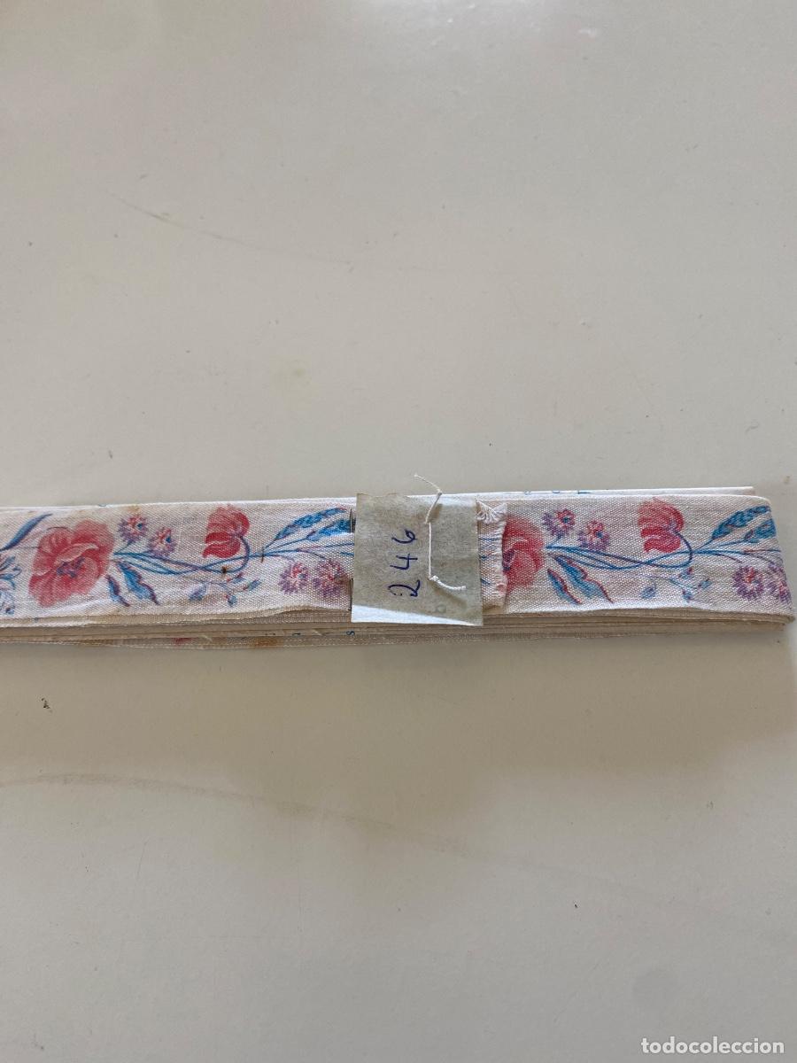Vintage: Cinta de remate con cenefa de flores - Foto 1