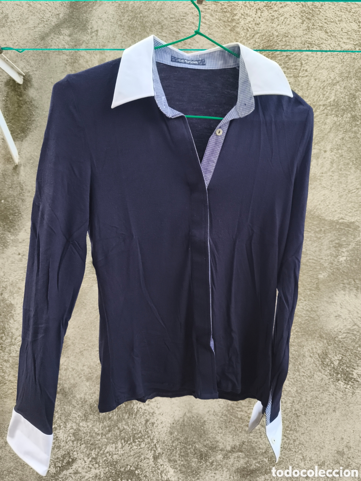 Vintage: Camisa de punto Genfins - Foto 4