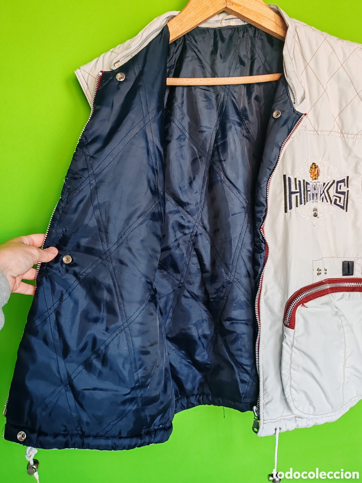 Vintage: Chaleco indiana hawk 4XL 5XL - Foto 5