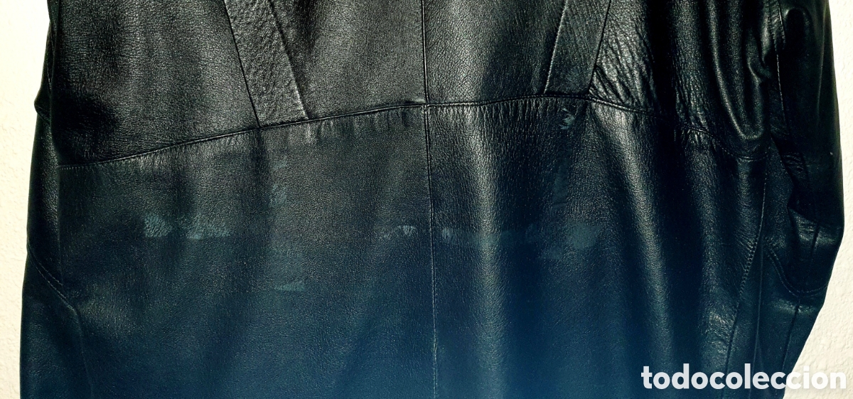 Vintage: Chaqueta cazadora de piel - Foto 3