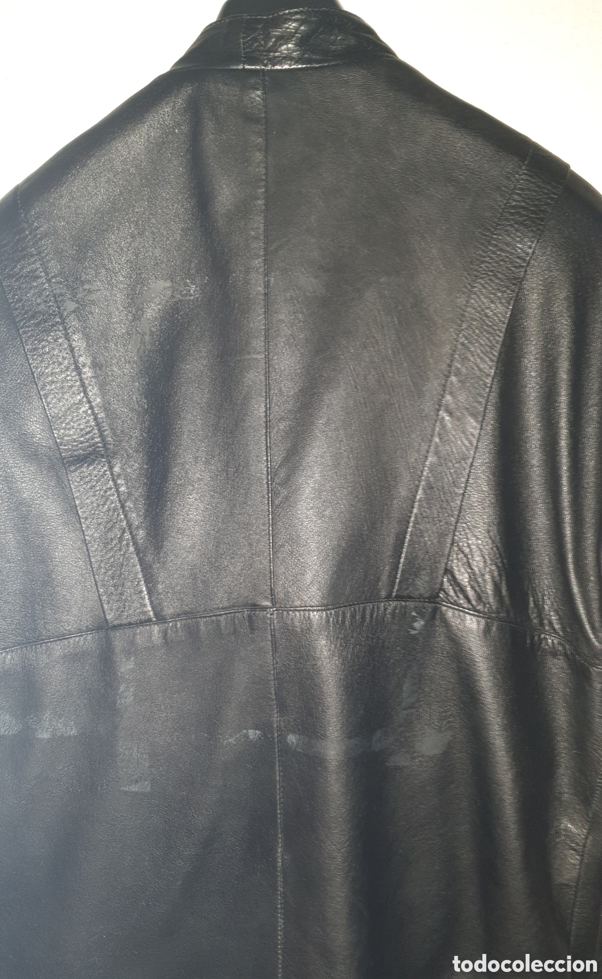 Vintage: Chaqueta cazadora de piel - Foto 4