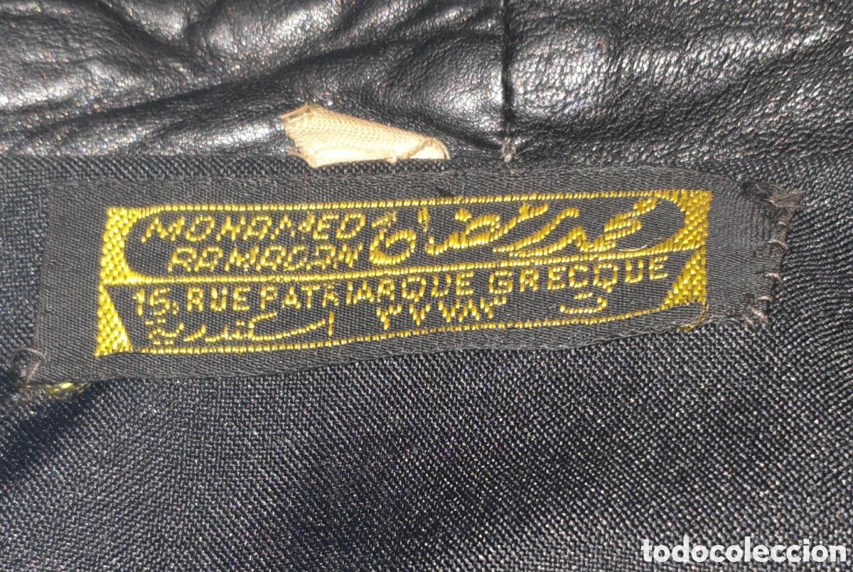 Vintage: Chaqueta cazadora de piel - Foto 5