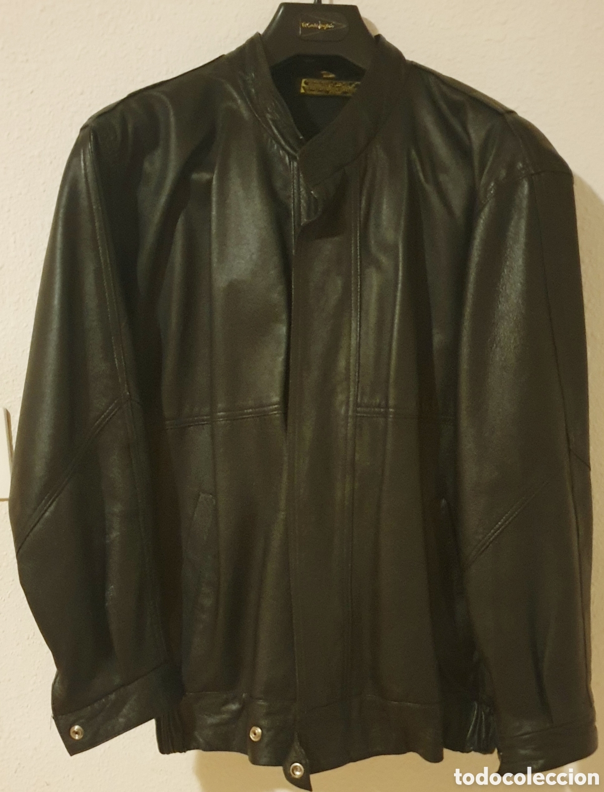 Vintage: Chaqueta cazadora de piel - Foto 1