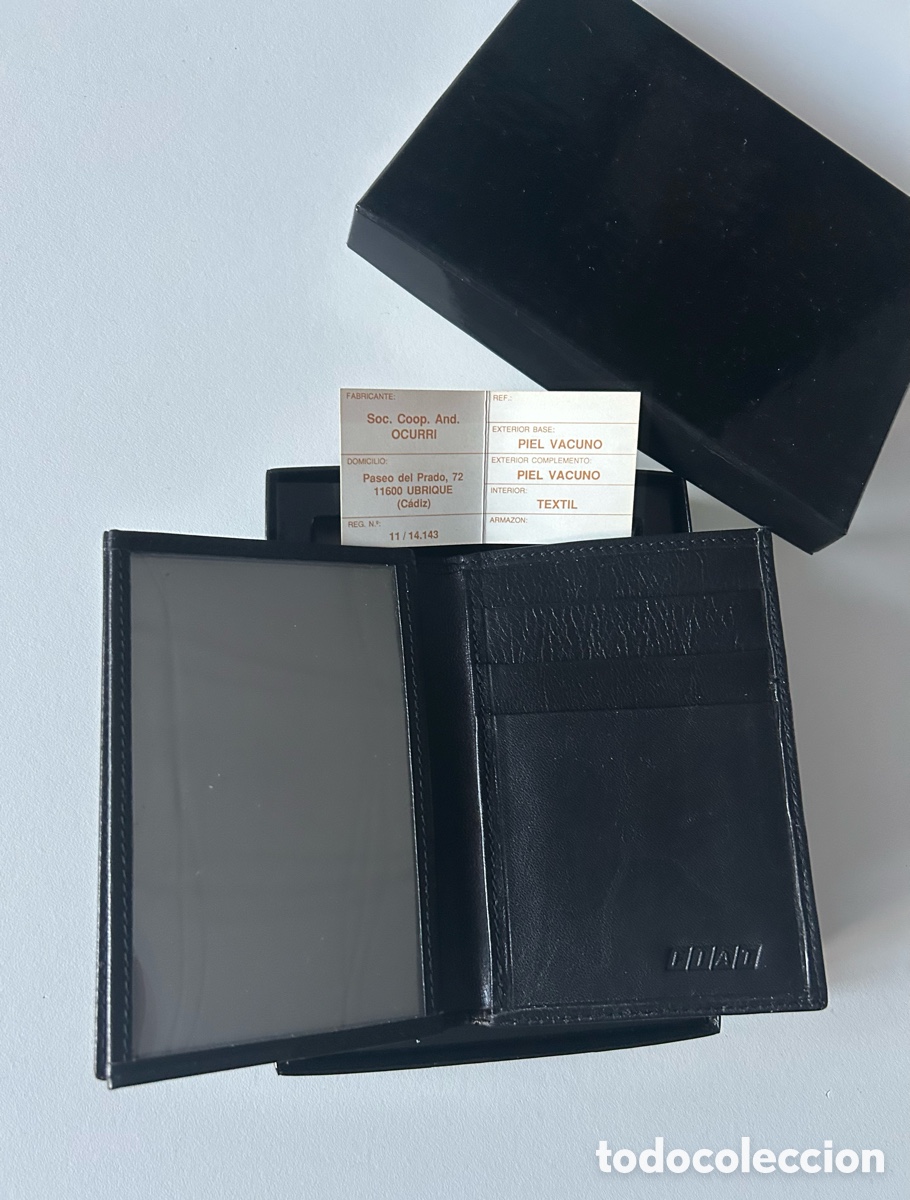 Vintage: Cartera piel FIAT AUTO - Foto 1