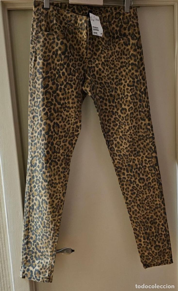 Vintage: Pantal&oacute;n animal print - Foto 1