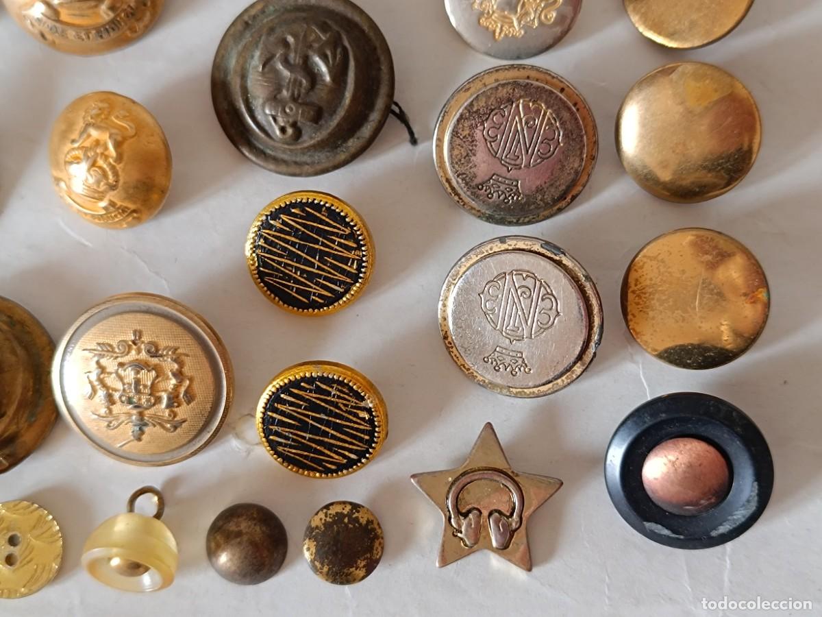 Vintage: Lote de botones antiguos - Foto 14