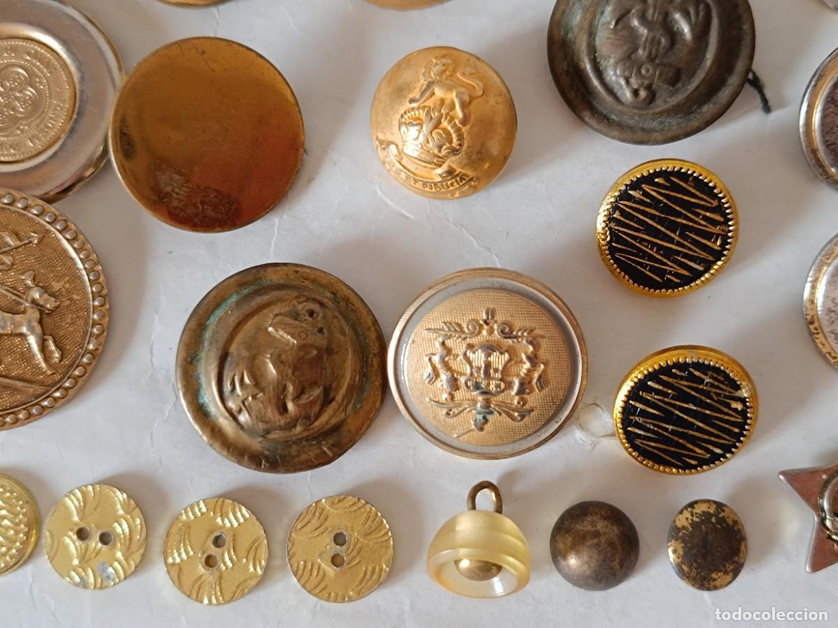 Vintage: Lote de botones antiguos - Foto 15