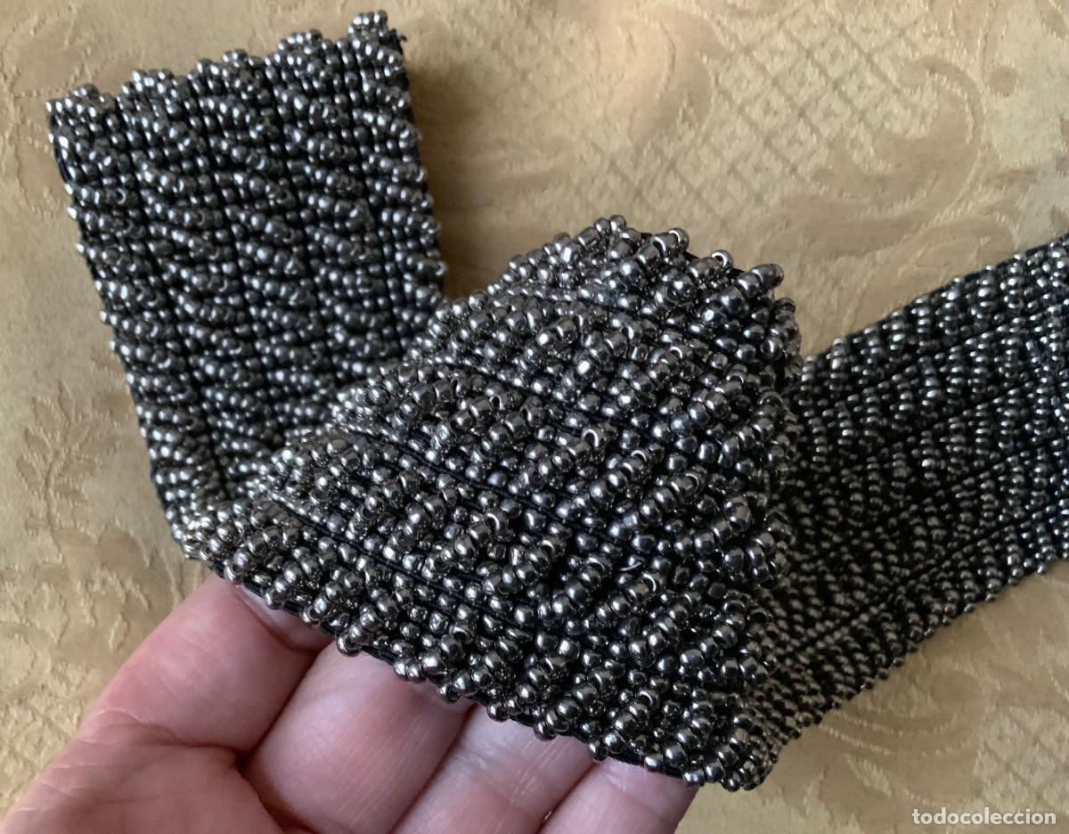 Vintage: CINTURON DE ABALORIOS MET&Aacute;LICOS Y MADERA - Foto 11