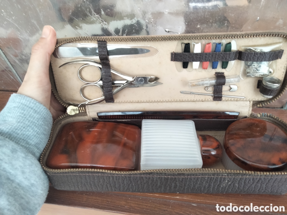 Vintage: Estuche neceser vintage completo - Foto 6