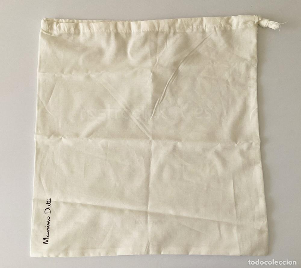 Vintage: Bolsa de tela de Massimo Dutti - Foto 5