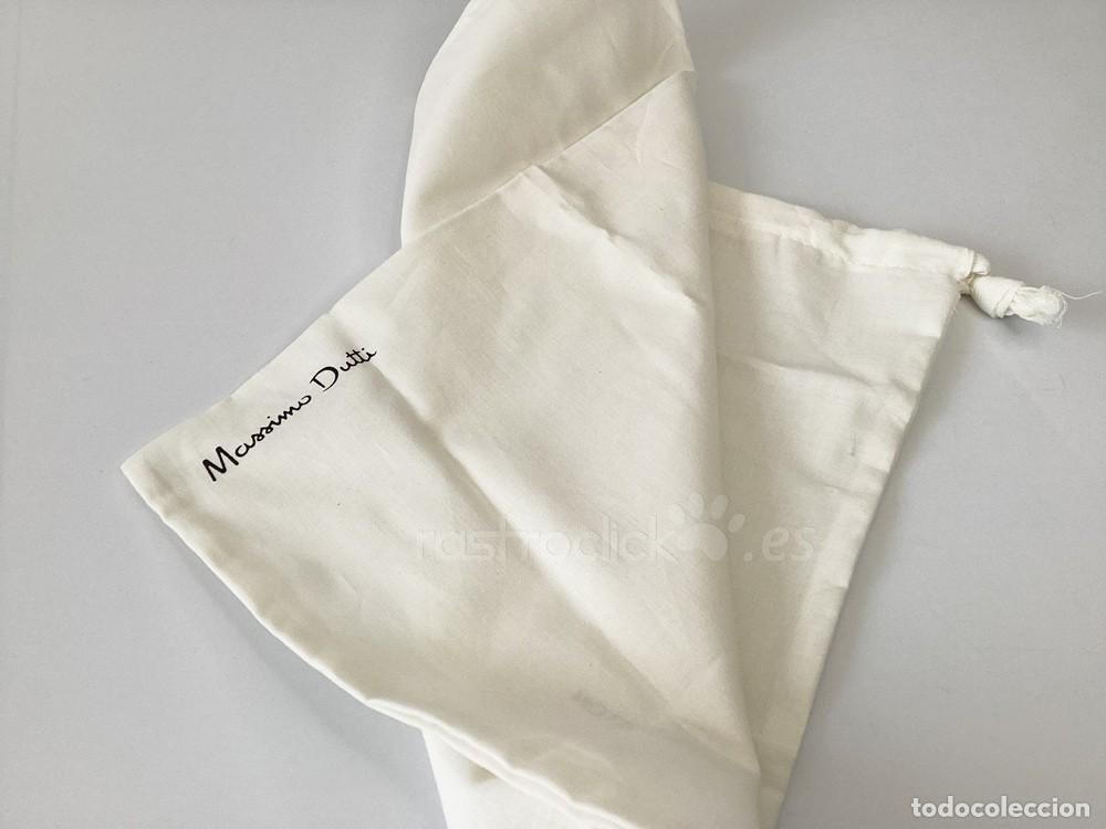 Vintage: Bolsa de tela de Massimo Dutti - Foto 6