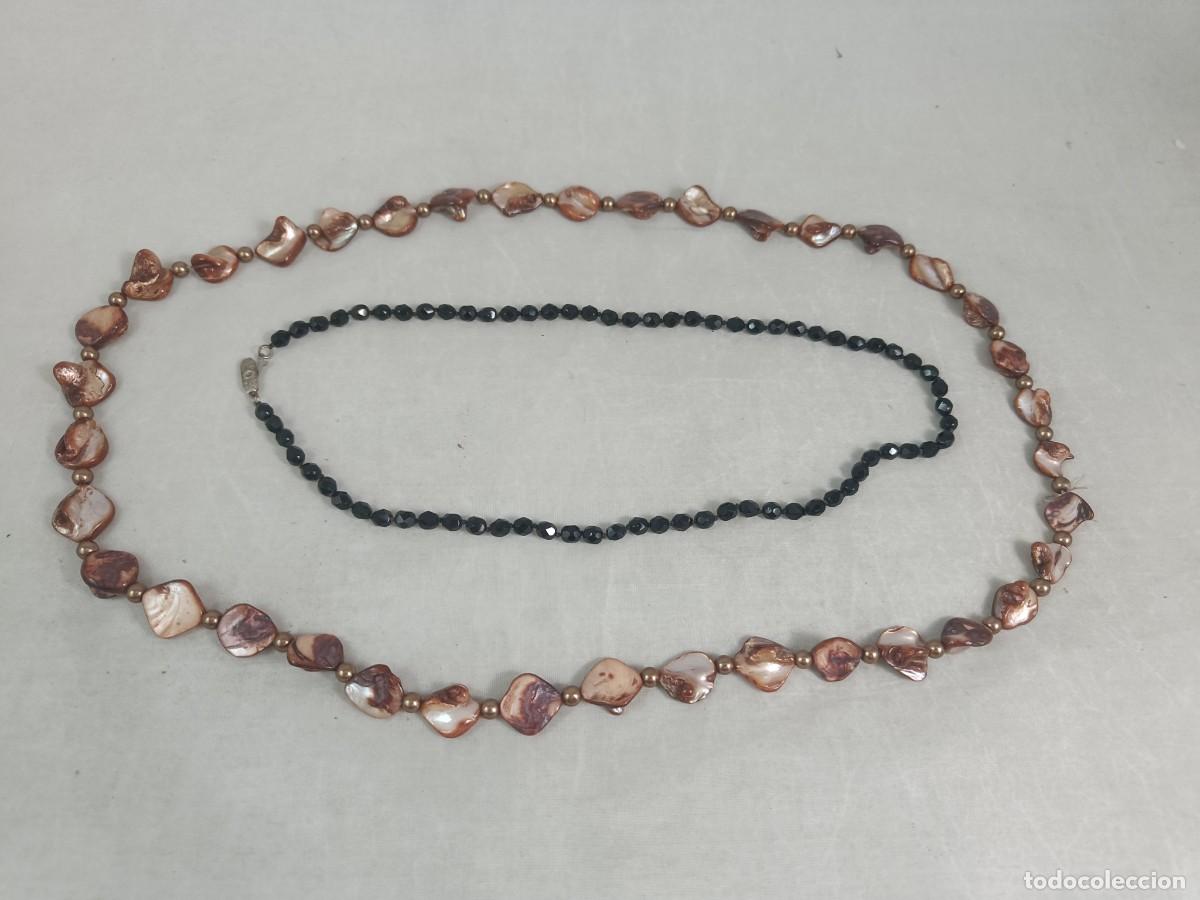 Vintage: LOTE DE 2 COLLARES VINTAGE. - Foto 1