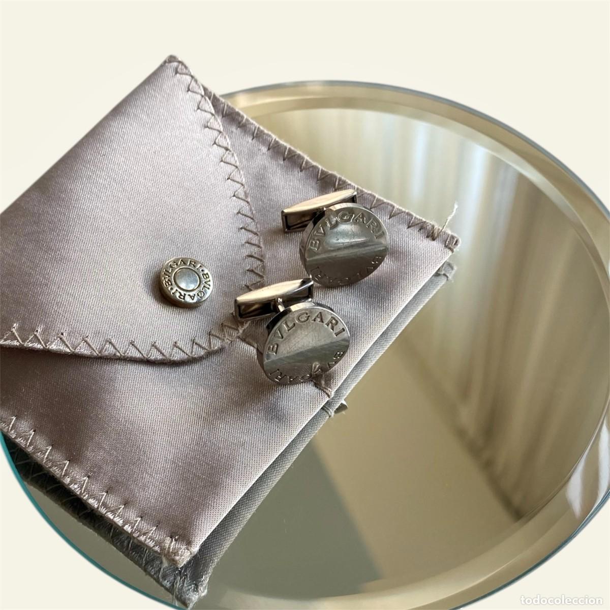 Vintage: Gemelos Vintage Bvlgari &ndash; Plata - Foto 1