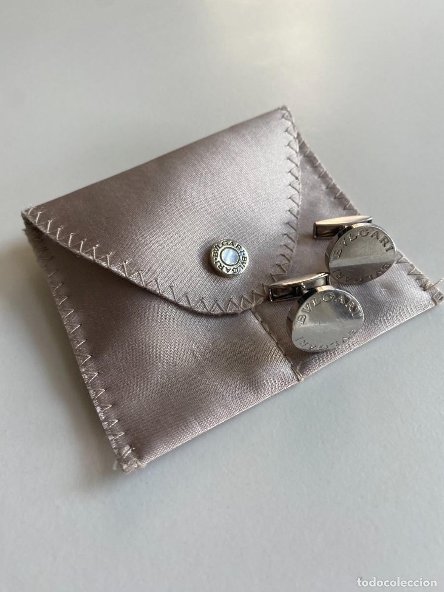 Vintage: Gemelos Vintage Bvlgari &ndash; Plata - Foto 3