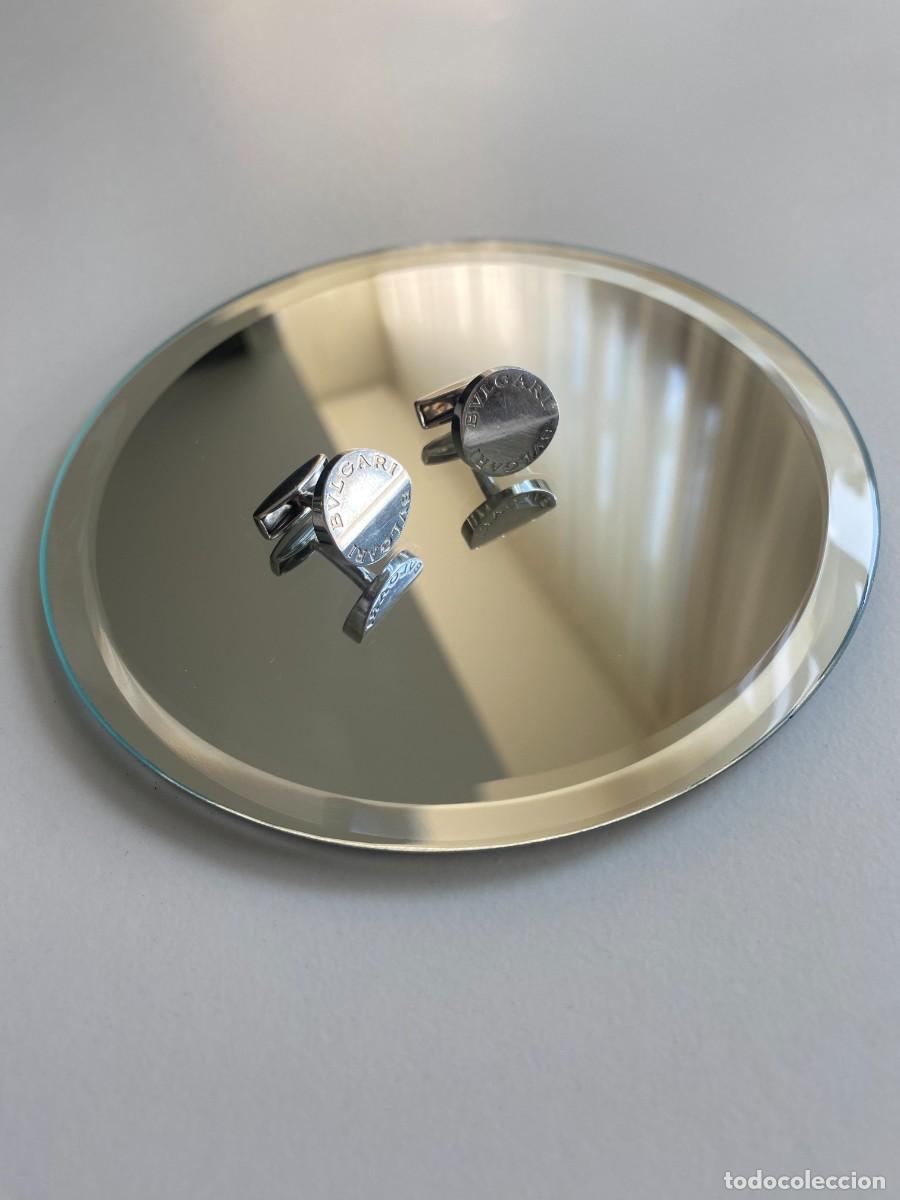 Vintage: Gemelos Vintage Bvlgari &ndash; Plata - Foto 4