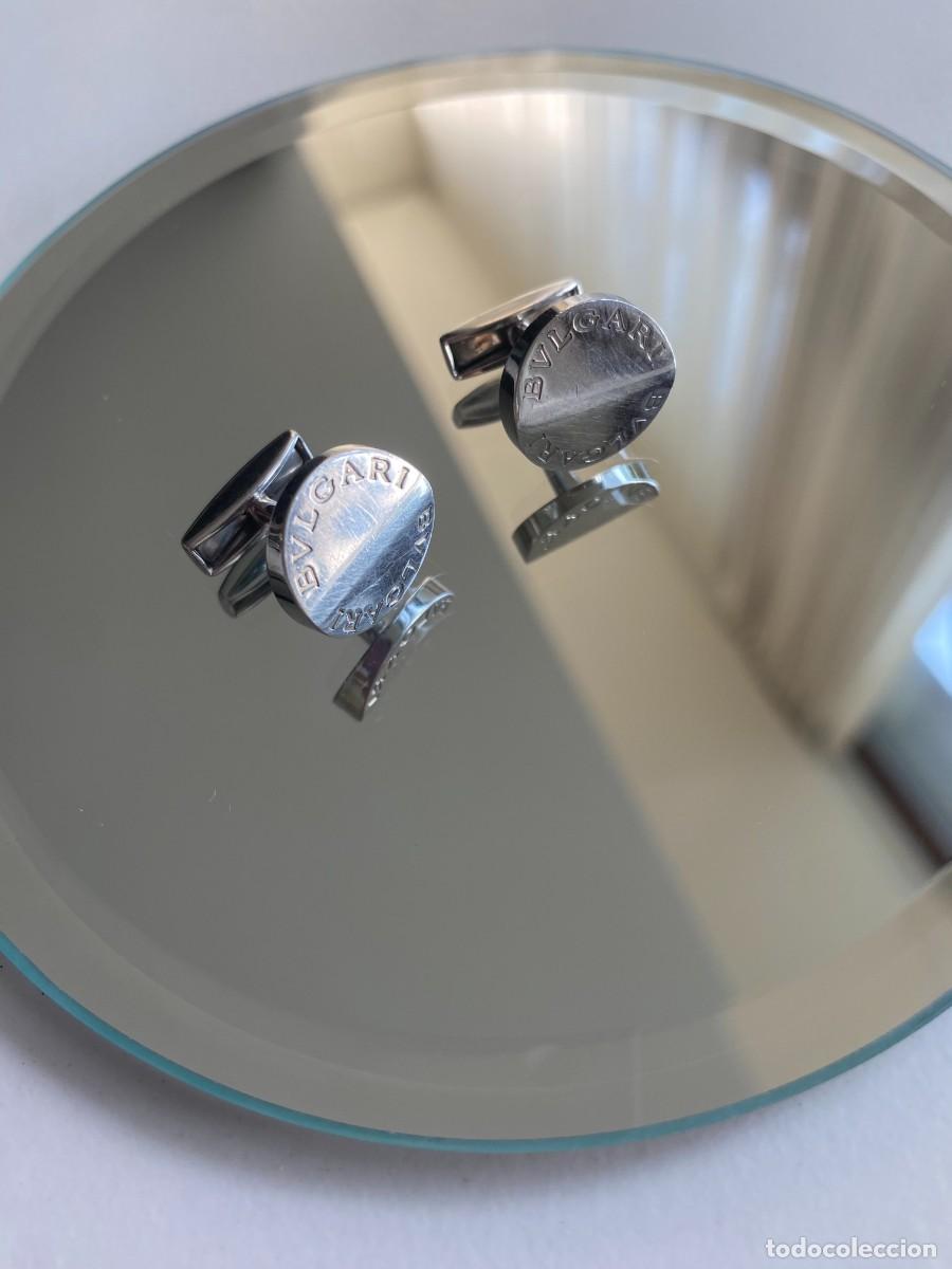 Vintage: Gemelos Vintage Bvlgari &ndash; Plata - Foto 5