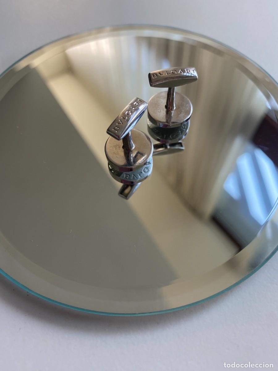 Vintage: Gemelos Vintage Bvlgari &ndash; Plata - Foto 6