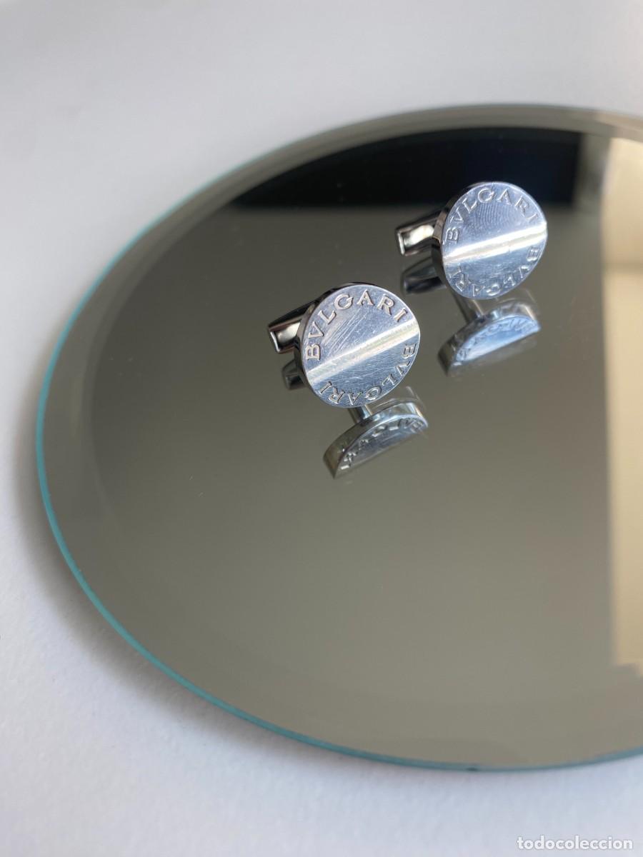 Vintage: Gemelos Vintage Bvlgari &ndash; Plata - Foto 10