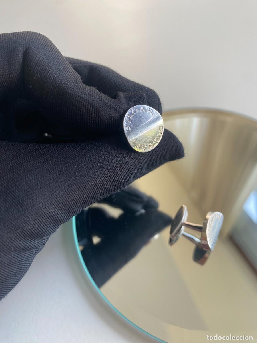 Vintage: Gemelos Vintage Bvlgari &ndash; Plata - Foto 11