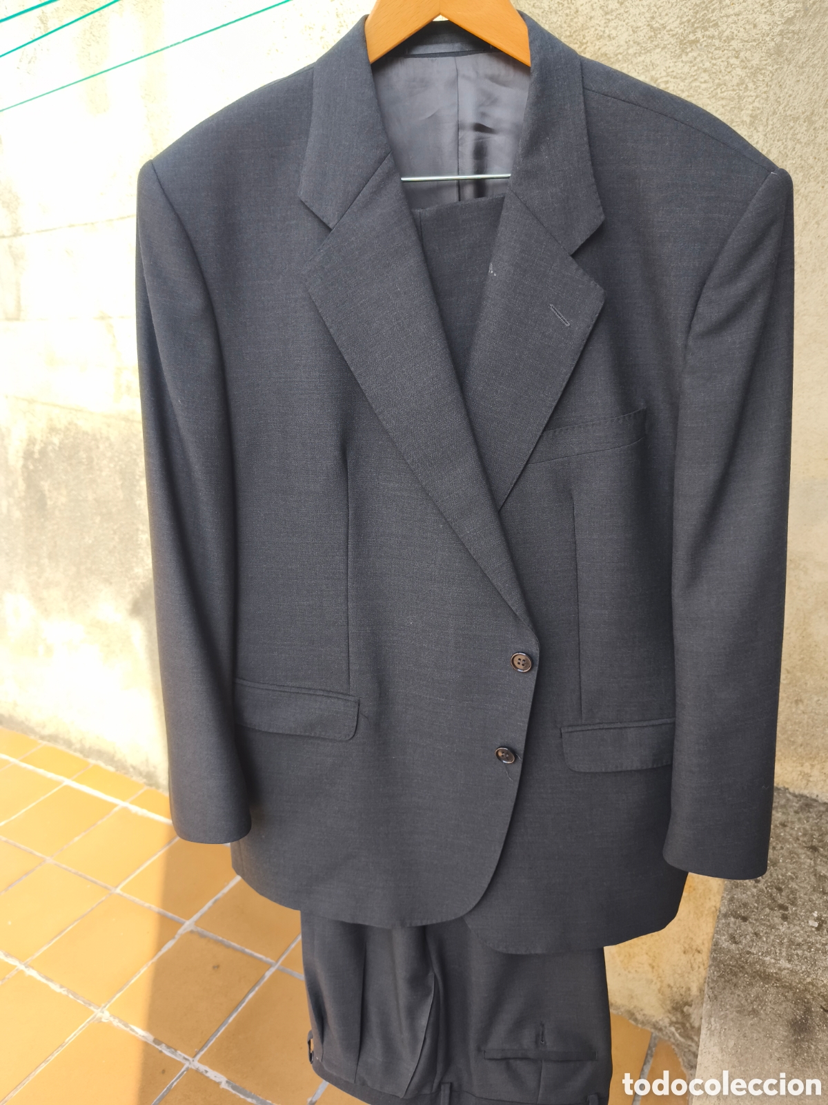 Vintage: Traje impecable, gris marengo - Foto 6