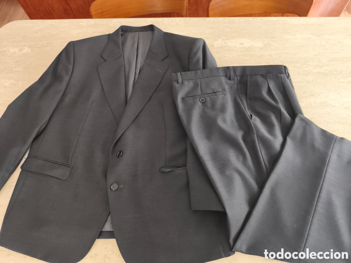Vintage: Traje impecable, gris marengo - Foto 9