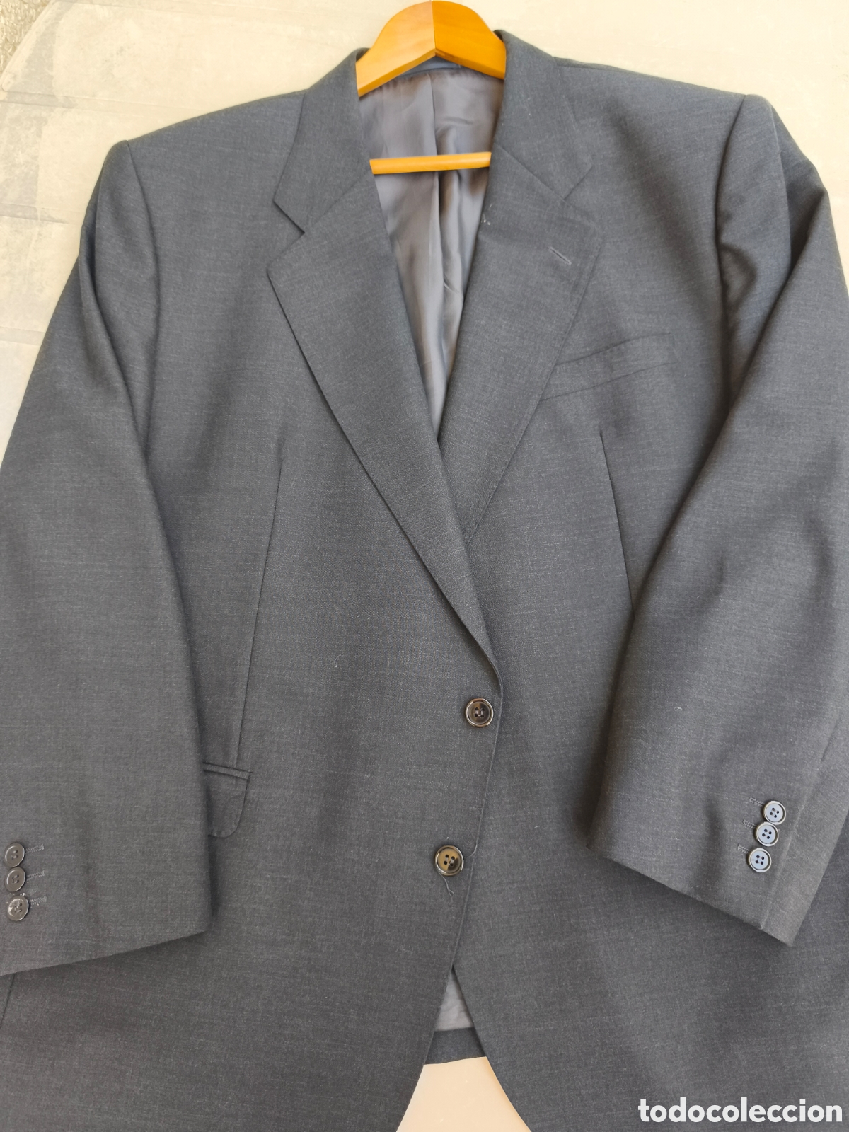 Vintage: Traje impecable, gris marengo - Foto 11