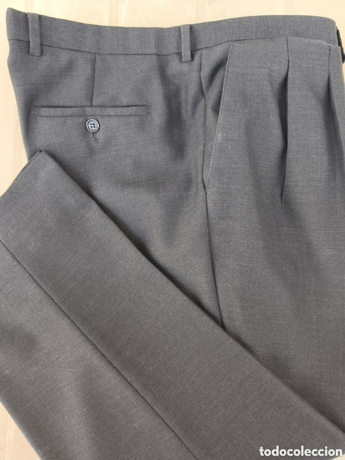 Vintage: Traje impecable, gris marengo - Foto 13